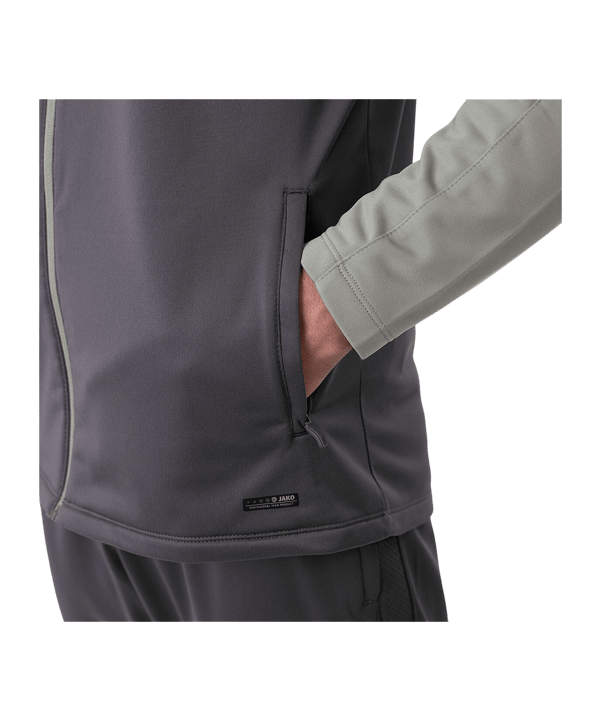 JAKO Iconic Trainingsanzug Kids Grau F852