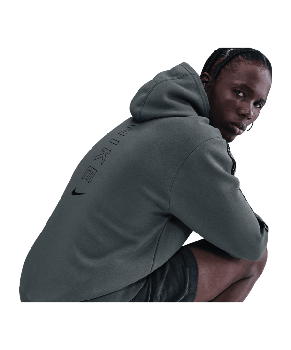 Nike NSW Club Hoody Grau F068 - grau