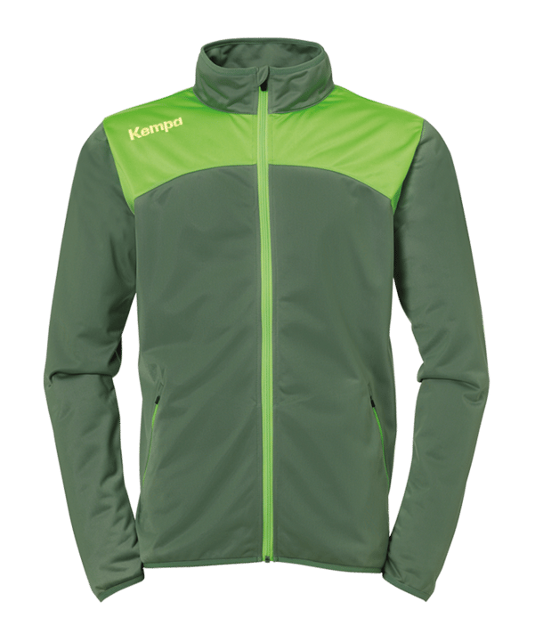Kempa Emotion 2.0 Poly Full Zip Jacke Kids F15 - gruen