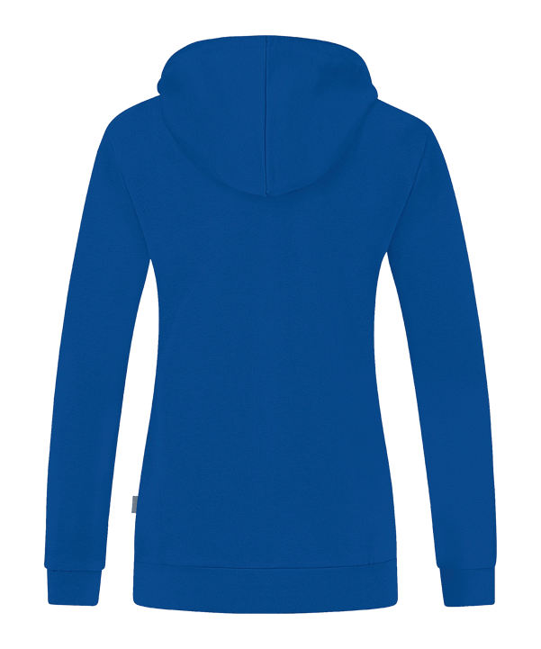 JAKO Organic Kapuzenjacke Damen Blau F400 - blau
