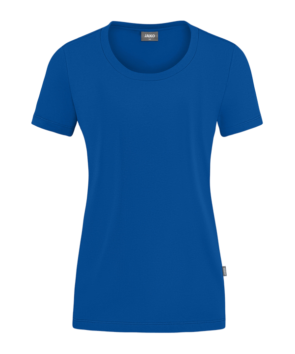JAKO Organic Stretch T-Shirt Damen Blau F400 - blau
