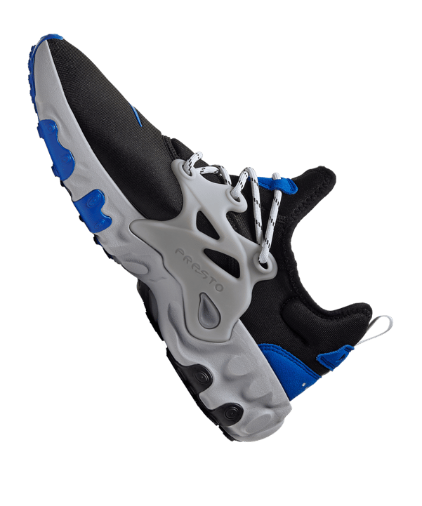 Nike React Presto Sneaker Schwarz Blau F005 - schwarz