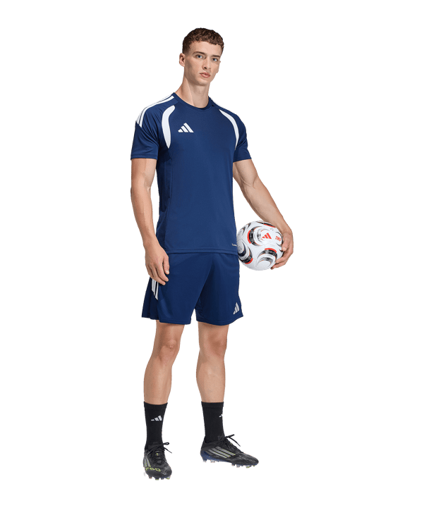 adidas Tiro League Training Korte broek Donkerblauw - wit