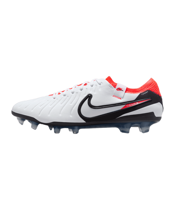 Nike Tiempo Legend X Elite FG Ready Weiss Schwarz Rot F100 - weiss