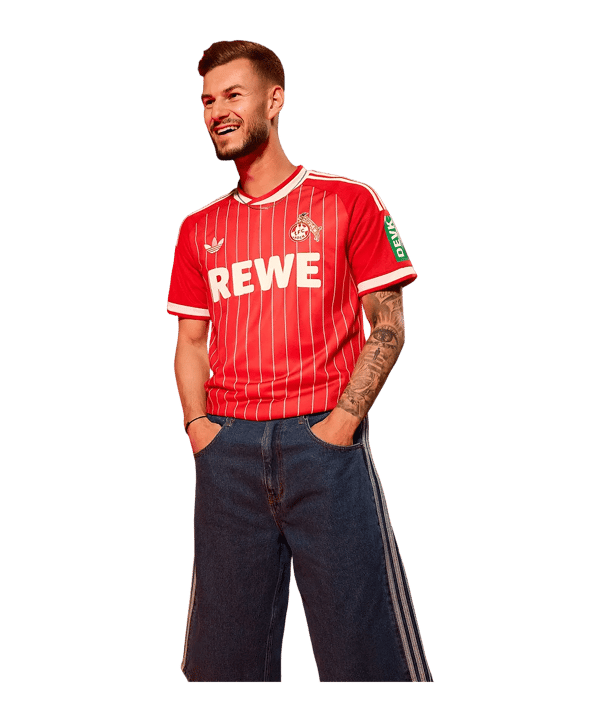 adidas 1. FC Köln Trikot Away 2026/2027 Rot