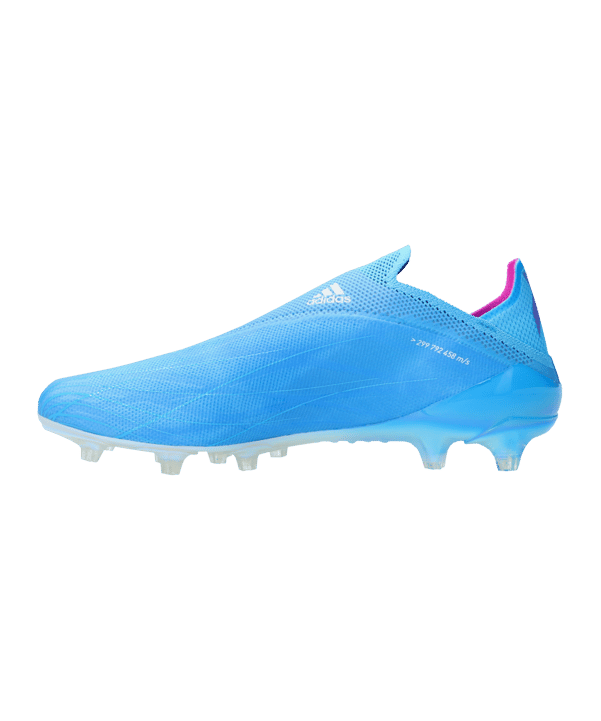adidas X SPEEDFLOW+ AG Sapphire Edge Blau Pink Weiss - blau