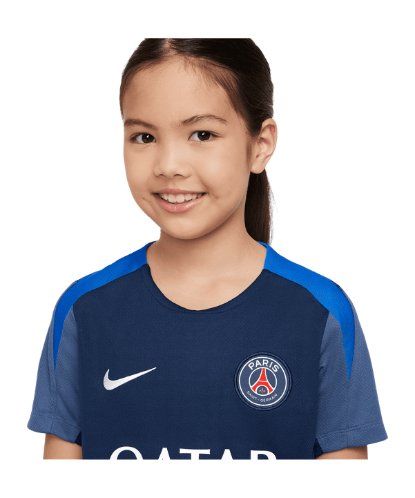 Nike Paris Saint-Germain Strike Trainingsshirt Kids Blau F411 - blau