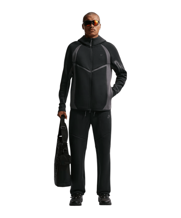 Nike Tech Color Block Jas Zwart K010 - zwart