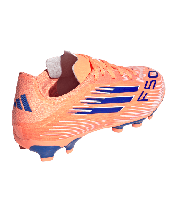 adidas F50 League MG Coral Blaze Kids Orange - orange