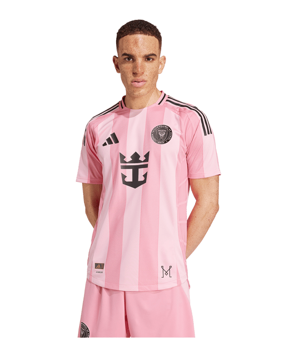 adidas Inter Miami Auth. Trikot Heim 2025 Messi Rosa - rosa