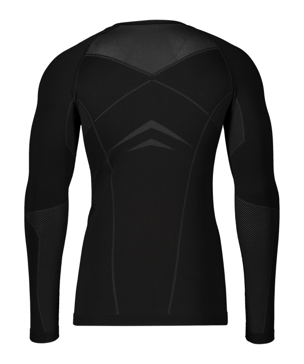 Odlo Performance Fundamentals Light L/S Crew Underwear Shirt Schwarz - schwarz