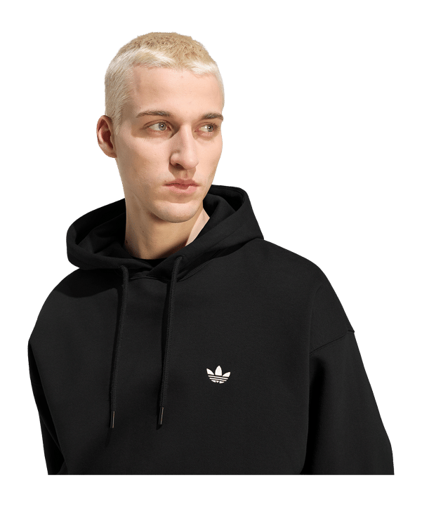 adidas Originals Trefoil Essentials Loose Hoody Nero - nero
