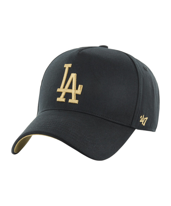 '47 Brand MLB Los Angeles Dodgers Sure Shot TT Cotton ’47 MVP DT Cap Schwarz - schwarz