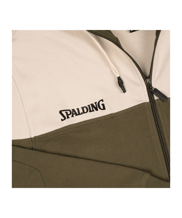Spalding Funk Kapuzenjacke Grün - gruen