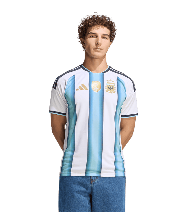 adidas Argentinien Trikot Home WM 2026 Weiß - weiss