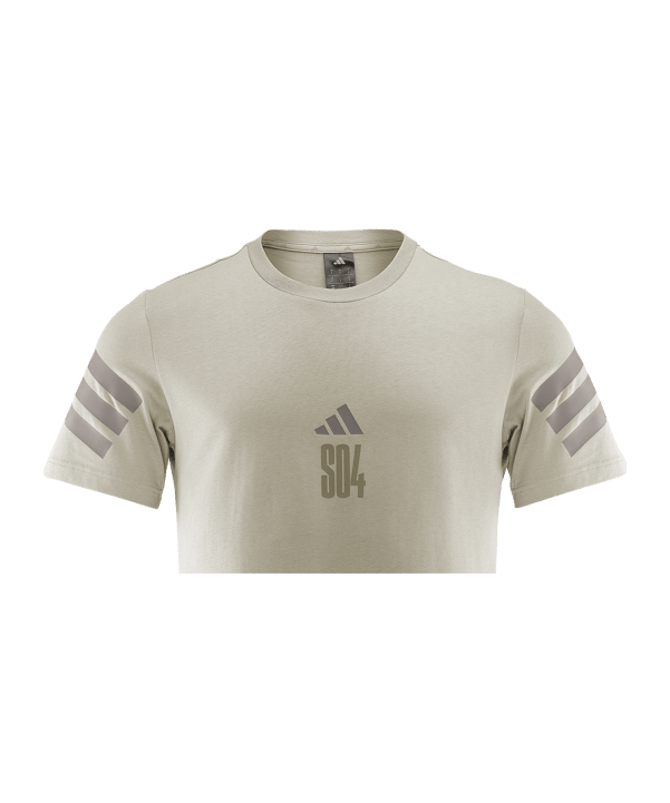 adidas FC Schalke 04 Z.N.E. T-Shirt Beige - beige