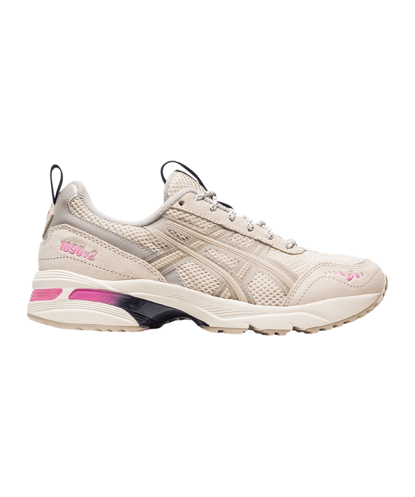 Asics Gel-1090v2 Damen Beige Grau - weiss