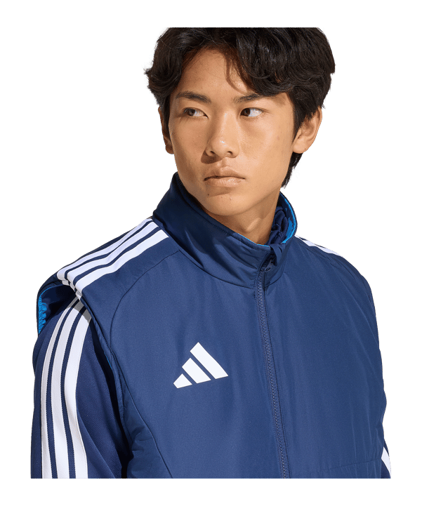 adidas Tiro 26 Competition Weste Dunkelblau - blau