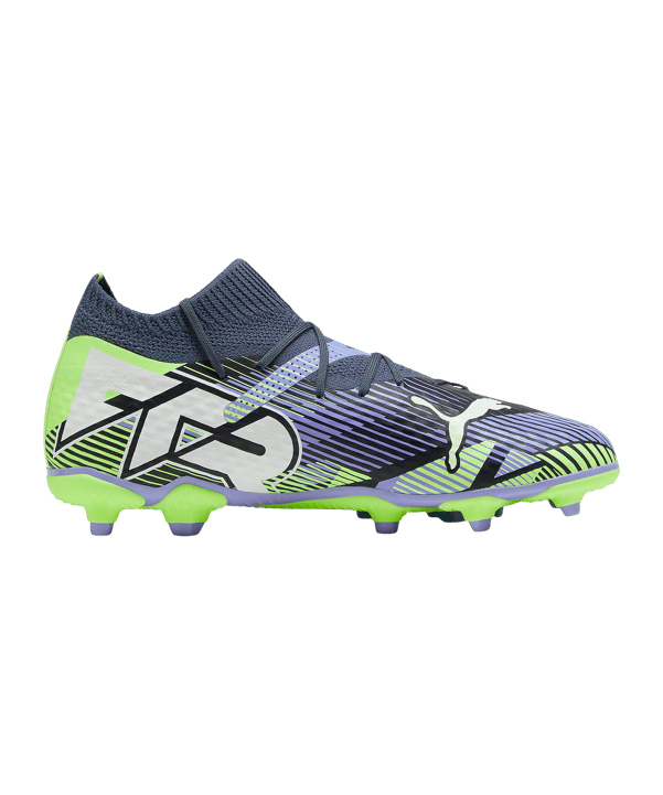 PUMA FUTURE 7 Pro FG/AG Lights Out Jr Kids Grau Weiss F03 - grau