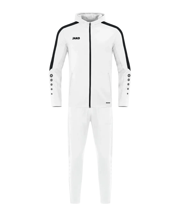 JAKO Power Trainingsanzug Damen Weiß F0 - weiss