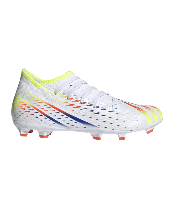 adidas Predator EDGE.3 FG Al Rihla Weiss - weiss