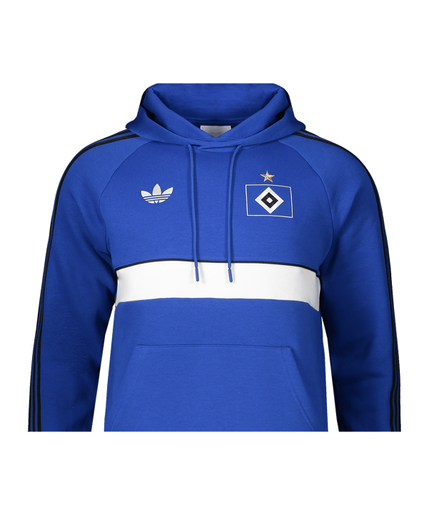 adidas Originals Hamburger SV Präsentation Hoody Blau - blau