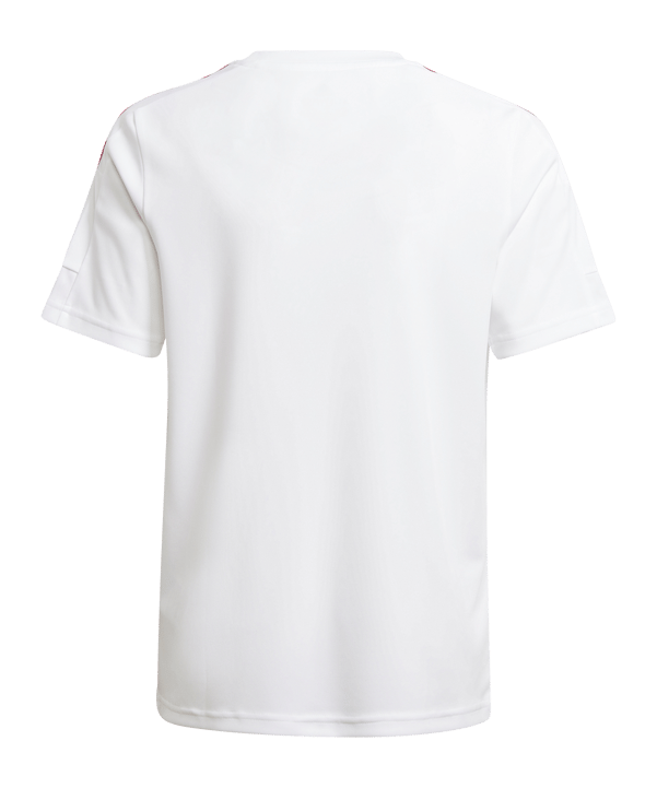 adidas Squadra 21 Trikot Kids Weiss Rot - weiss
