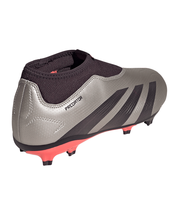 adidas Predator League LL FG Vivid Horizon Kids Grau Pink - grau