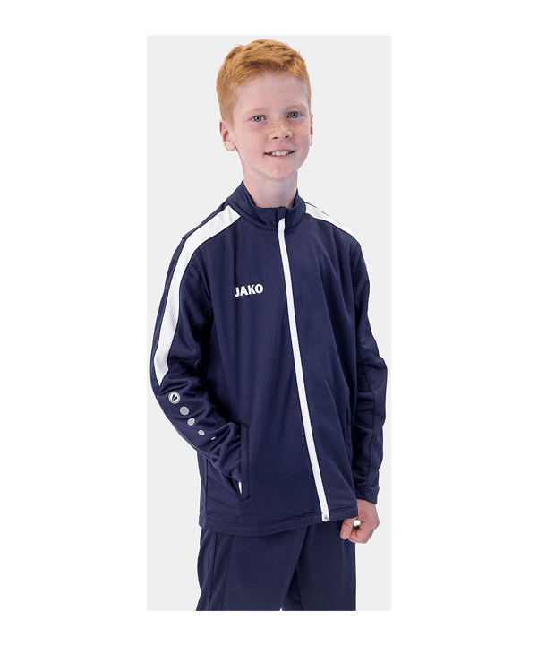 JAKO Power Giacca da allenamento Bambini Blu C900 - blu