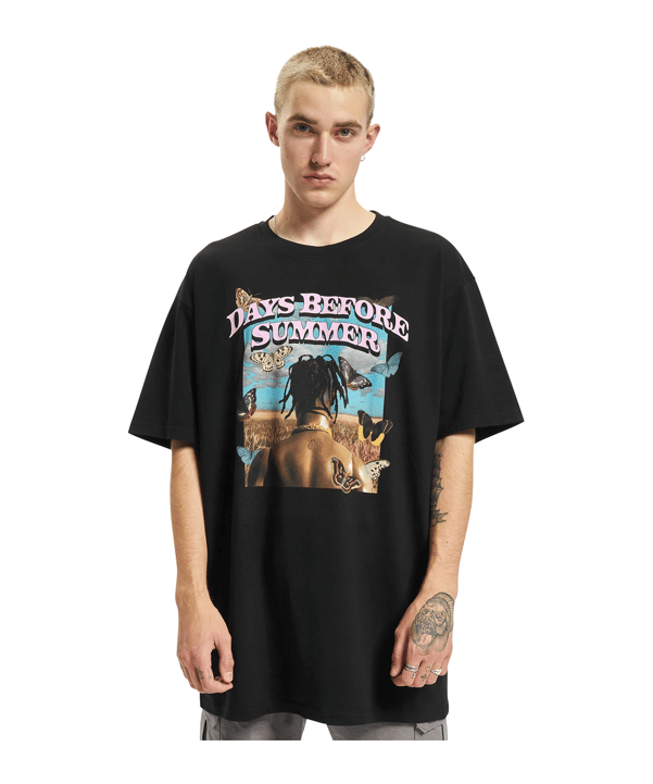 Mister Tee Days Before Summer O T-Shirt Schwarz - schwarz