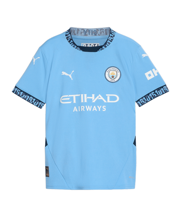 PUMA Manchester City Trikot Home 24/25 Kids Blau F01 - blau