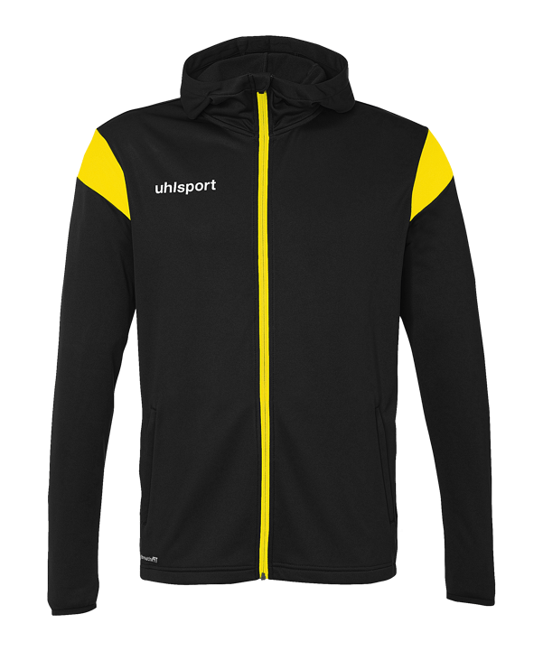 uhlsport Jas met capuchon Kids Zwart K09 - zwart