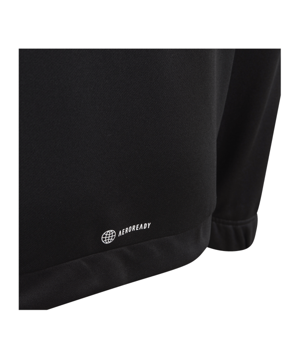 adidas Sportswear Train Icons 3S Hoody Kids Schwarz - schwarz