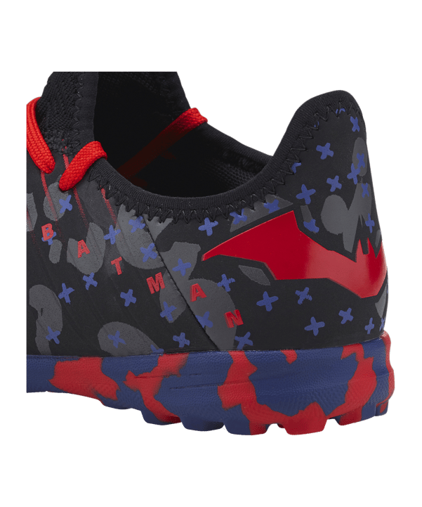 PUMA FUTURE 4.3 Batman TT Kids Schwarz Rot F01 - schwarz