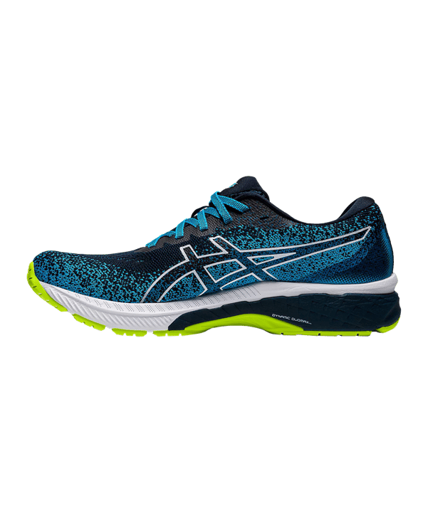 Asics GT-2000 9 Knit Running Blau Weiss F400 - blau