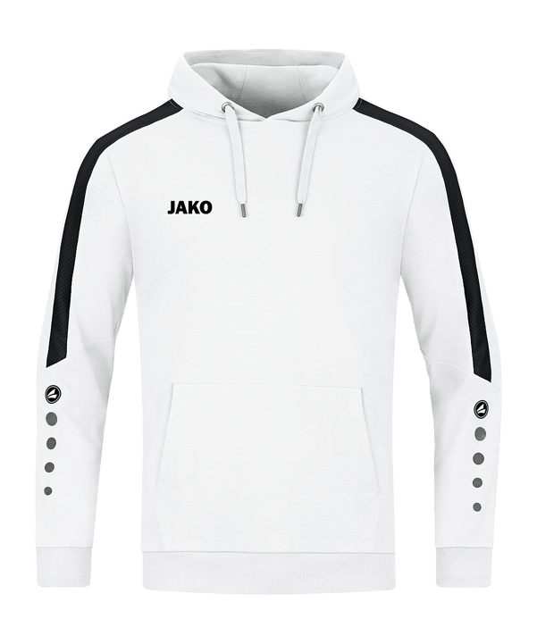 JAKO Power Hoody Wit K6723 - wit