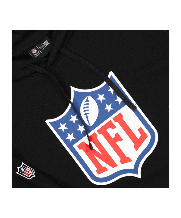 New Era Logo Hoody Schwarz - schwarz