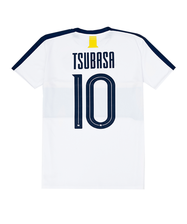 L&L FC Nankatsu Tsubasa Nr.10 Trikot kurzarm Weiss - weiss