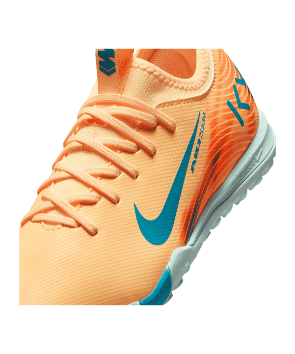Nike Jr Air Zoom Mercurial Vapor XVI Academy TF Kylian Mbappe Signature Kids Orange F801 - orange