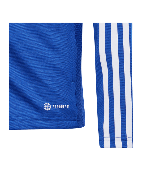 adidas Tiro 23 League Trainingsjacke Kids Blau - blau