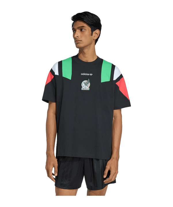 adidas FMF Mexiko EQT T-Shirt Schwarz