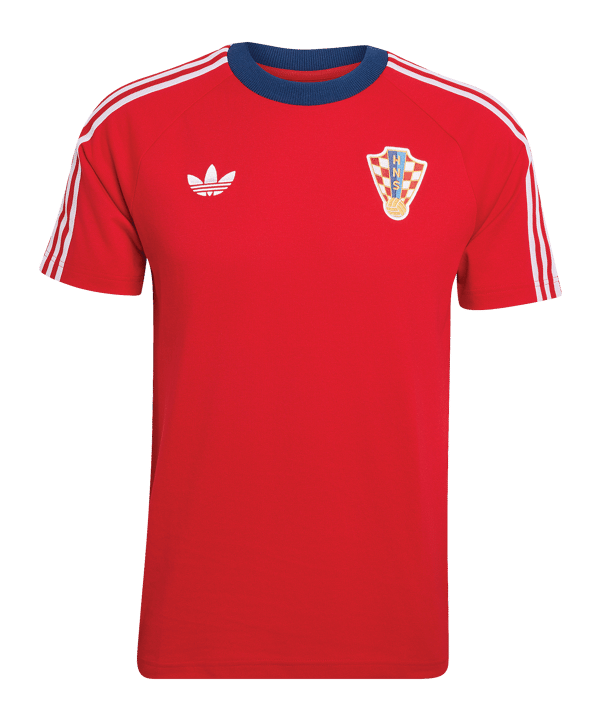 adidas Originals Kroatien T-Shirt Rot - rot