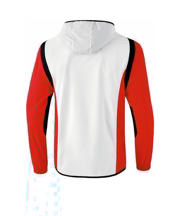 Erima Razor 2.0 Präsentationsjacke Weiss Rot - weiss