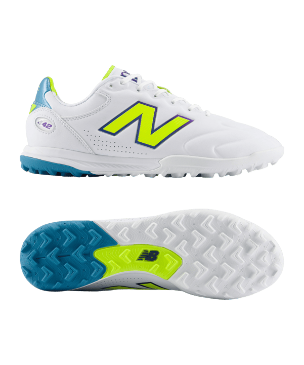 New Balance 442 Elite V3 TF Main Blanc - blanc