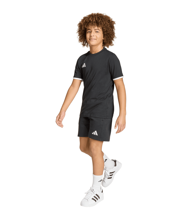 adidas Entrada 26 Trainingsshirt Kids Schwarz - schwarz