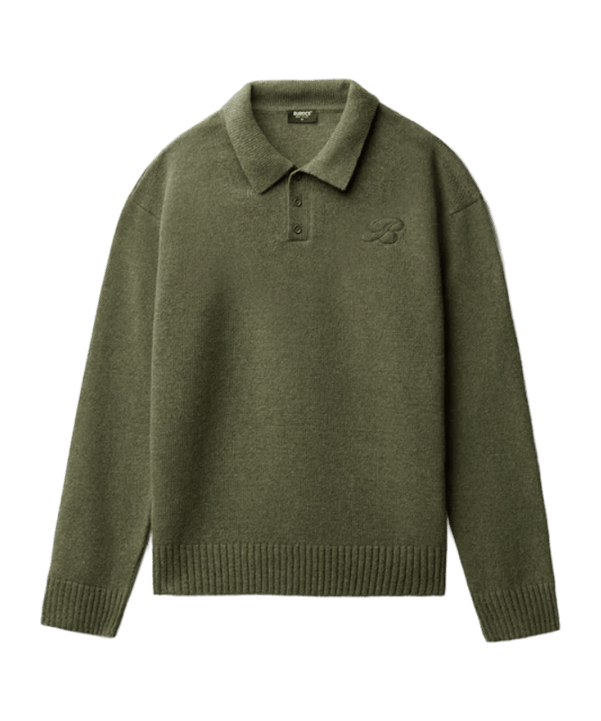 Burocs Knit Sweatshirt Grün - gruen