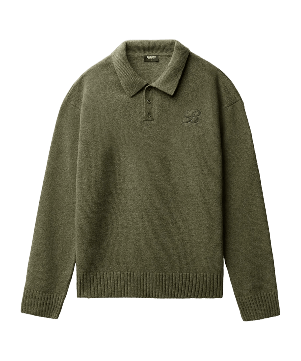 Burocs Knit felpa verde - verde