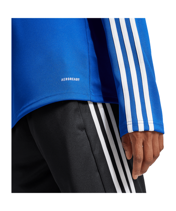 adidas Squadra 25 HalfZip Sweatshirt Damen Hellblau - blau