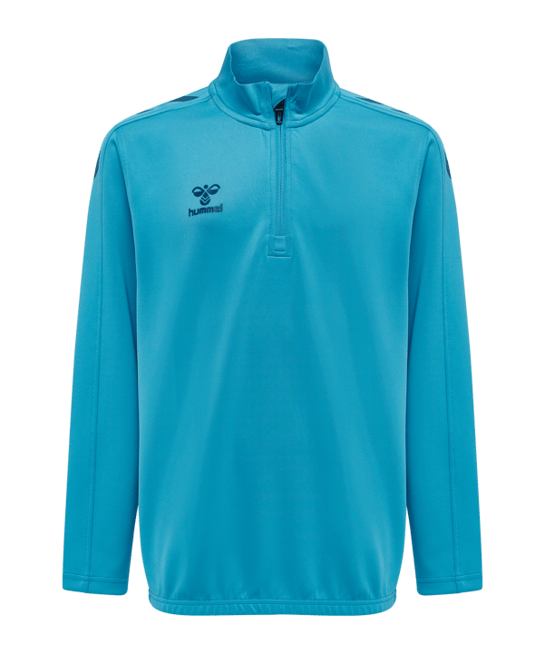 Hummel hmlCORE XK HalfZip Sweatshirt Kids F8729 - blau