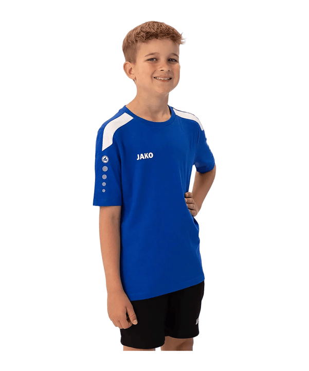JAKO Power T-shirt Kinderen Blauw K400 - blauw
